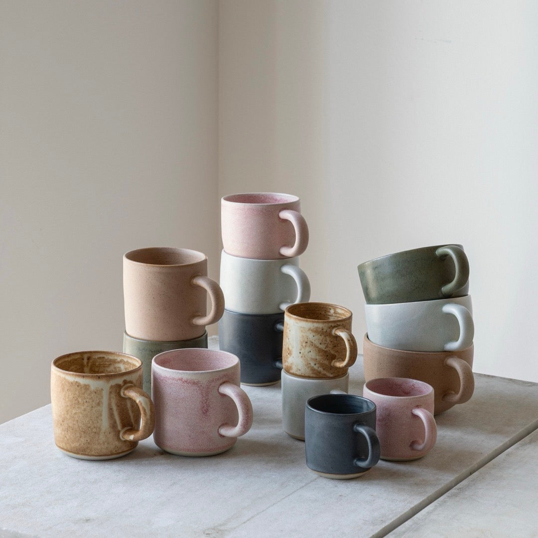 Oda Rund Kop Med Hank - Blå